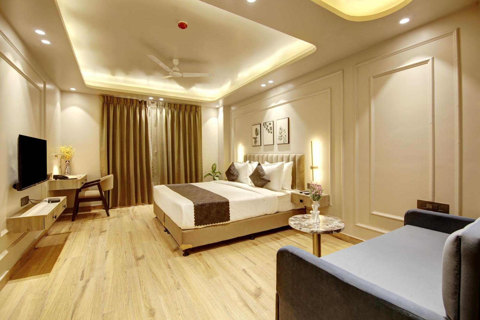 Saltstayz Premier - Near Golf Course Road & Sector 57 Gurgaon Bagian luar foto